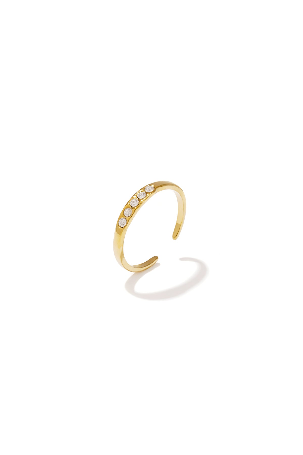 Ring with stones - Stainless Steel