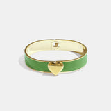 Bracelet in various colours with heart detail - 1.3 cm
