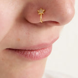 Nose & ear cuff star