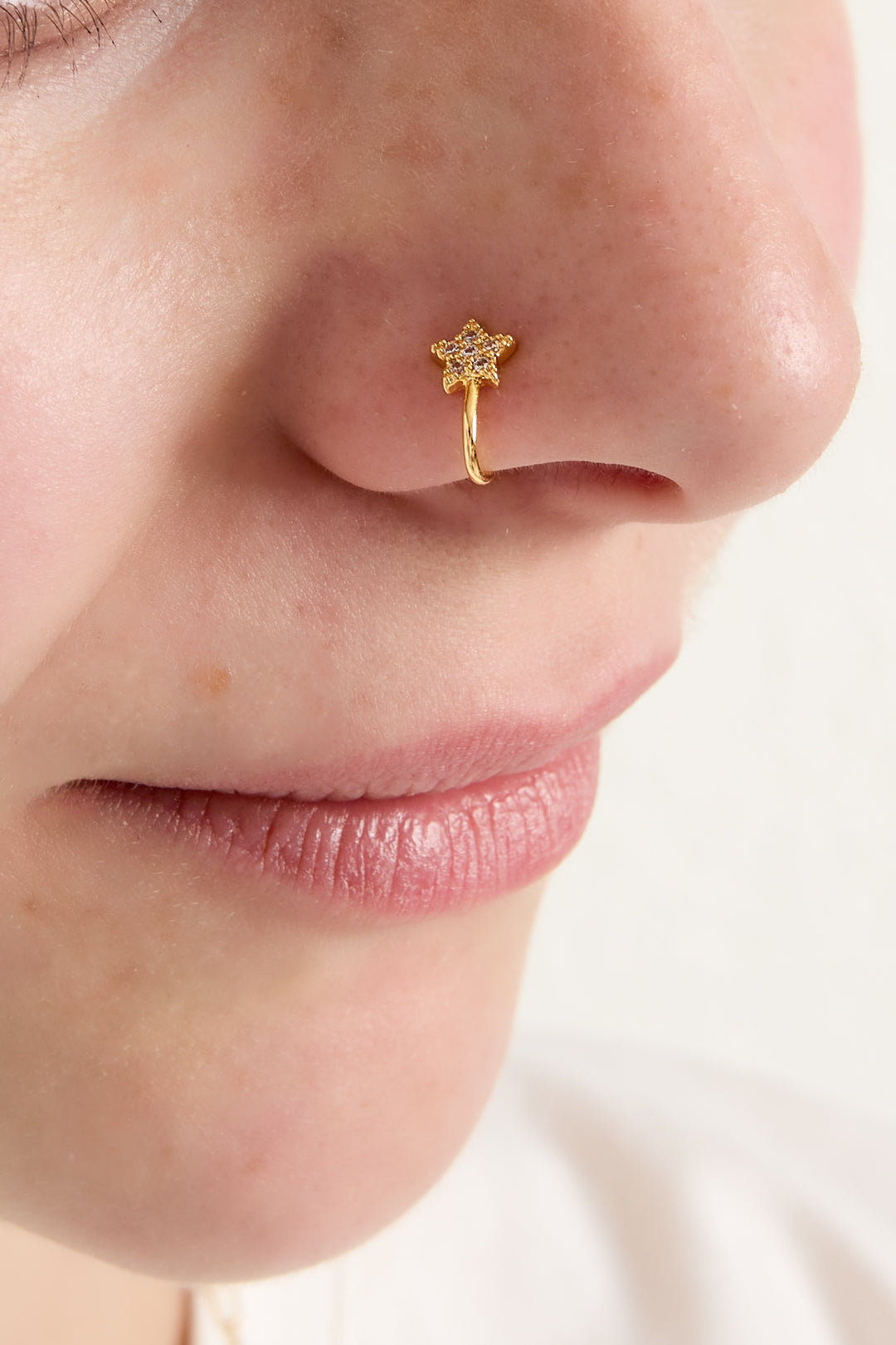Nose & ear cuff star