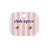 Decorated heart-shaped buttons