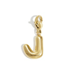 DIY initial letter jewelry charm