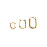 Stainless Steel Earring Sets Geometric Shape Simple Daily Simple Series Women's jewelry