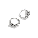 Small hoops with beads