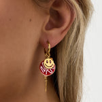 Stainless Steel Drop Earrings food Casual Daily Simple Series Women's jewelry