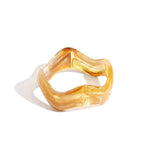 Acrylic Bangles irregular shape Casual Daily Simple Series Women's jewelry