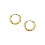 Little Hoops Earrings 1.2cm Stainless Steel
