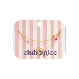 Bracelet with playful heart, beads and pearl