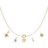 Mini heart DIY necklace