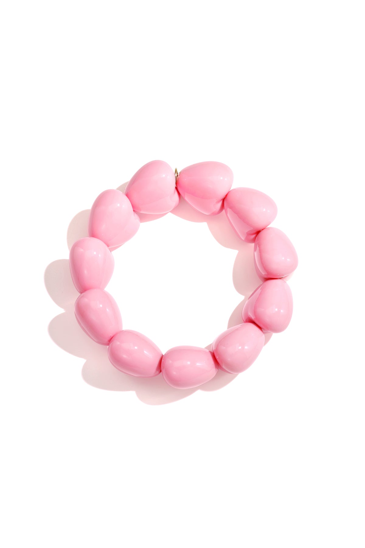 11-Bead Big Heart Bracelet