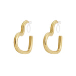 Heart Clip Earrings