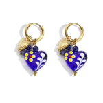 Stainless Steel Drop Earrings Heart Casual Daily Simple Series Women's jewelry