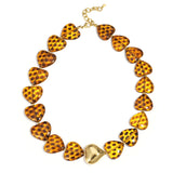 Acrylic Beaded Necklaces Heart Retro Daily Classic Series Women's jewelry