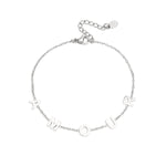 Bracelet amour chunky letters