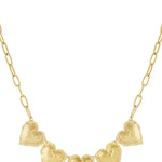 5 Hearts Necklace