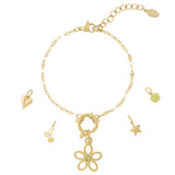 Detailled Flower DIY bracelet