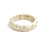 Bracelets with dotted detail