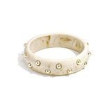 Bracelets with dotted detail