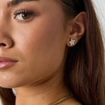 Stainless Steel Stud Earrings Star Simple Daily Simple Series Women's jewelry