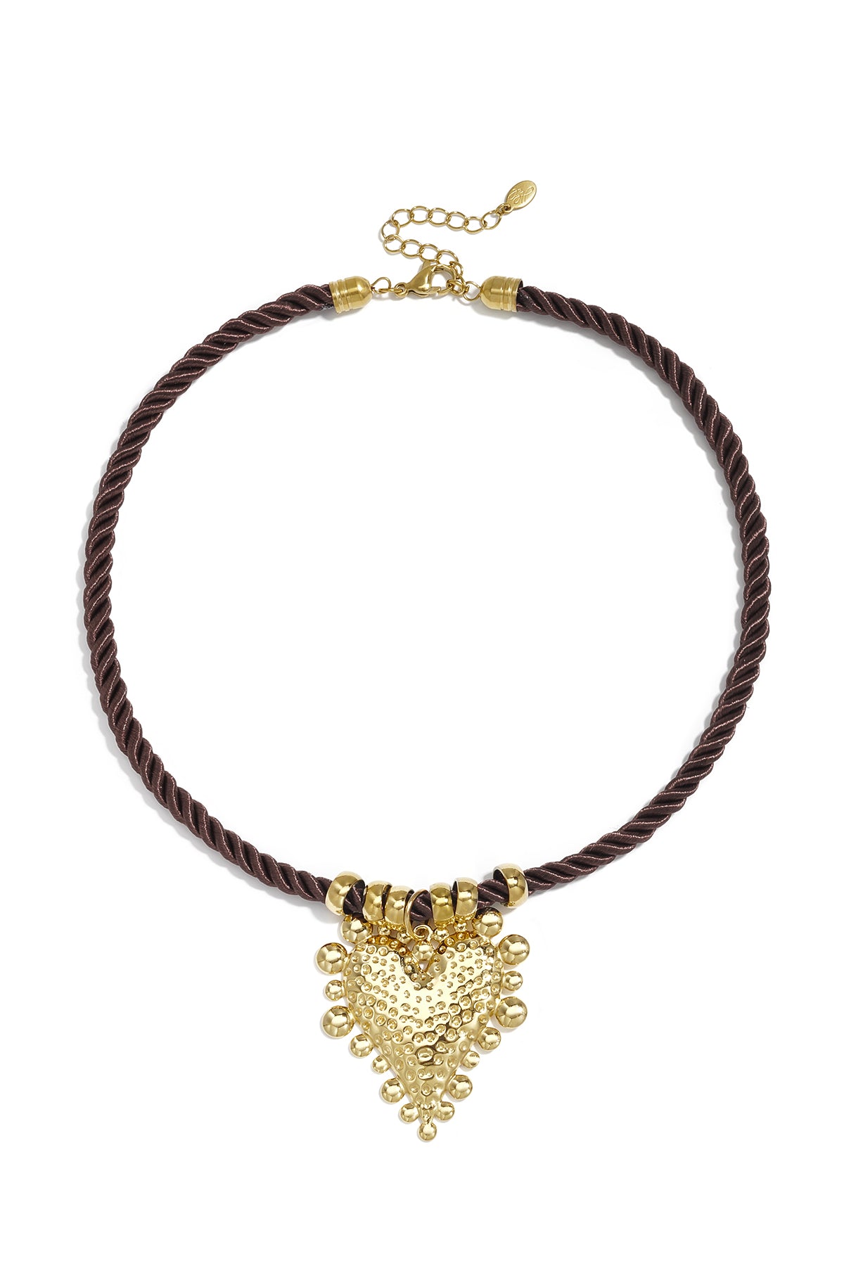 Stainless Steel Braided Necklaces Heart Simple Daily Simple Series Women's jewelry
