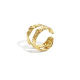 Textured double ring
