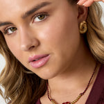 Polyester Beaded Necklaces Heart Casual Daily Simple Series Women's jewelry