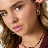 Polyester Beaded Necklaces Heart Casual Daily Simple Series Women's jewelry