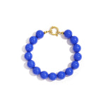 Bracelet with medium beads and front clasp-12mm
