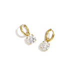 Stainless Steel Drop Earrings Geometric Shape Casual Daily Simple Series Women's jewelry