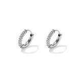 Stainless Steel Hoop Earrings Circle Simple Daily Simple Series Women's jewelry