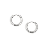 Little Hoops Earrings 1.2cm Stainless Steel