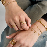 Bracelet with shooting stars