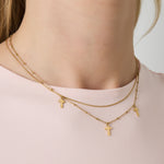   Layered Necklaces Cross Casual Daily Simple Series Women's jewelry
