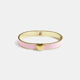 Bracelet in various colors with heart detail - 0.9 cm