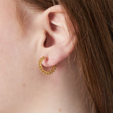 Bold Ring Clip Earrings