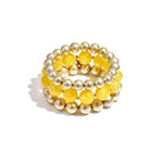 Bracelets set of 3 with beads