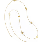 long clover necklace