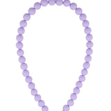 Beaded necklace with front closure - 12mm