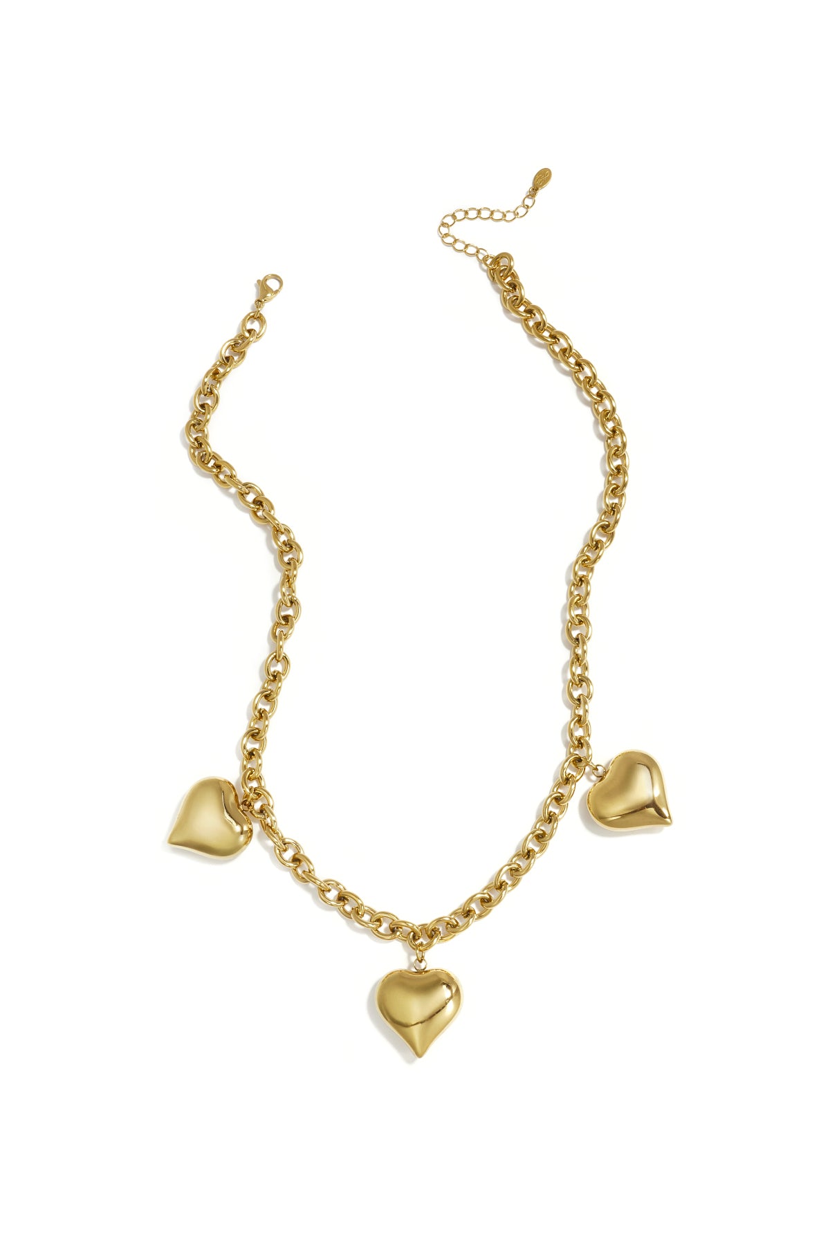 Stainless Steel Pendant necklaces Heart Casual Daily Simple Series Women's jewelry