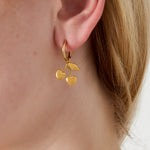 cherry earrings