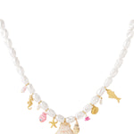 Seashelled pearls Necklace