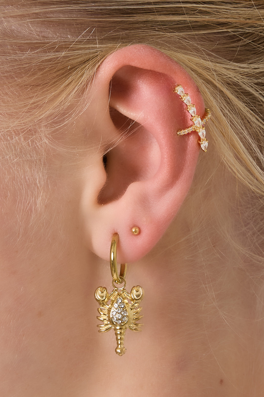 Copper Ear Cuffs Geometric Casual Daily