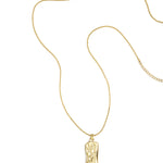 Long necklace with cowboy boot