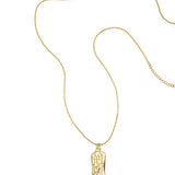 Long necklace with cowboy boot