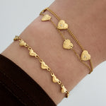 Multi heart bracelet