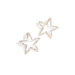 Copper Stud Earrings Star Elegant Christmas Luxurious Series Women's jewelry