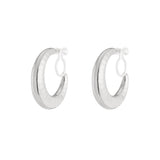 Bold hoop clip Earrings