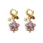 Stainless Steel Drop Earrings Flower Daily Daily Simple Series Women's jewelry