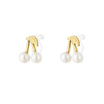 Cherry Clip Earrings