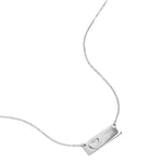 Necklace with picture and heart